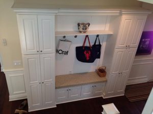 Wellborn Mudroom 3 clothes and bags cabinet.
